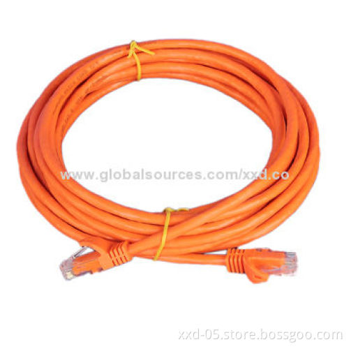 UTP 24/26/28AWG RJ45 Connector, Twisted Pair Cat5e Patch Cord